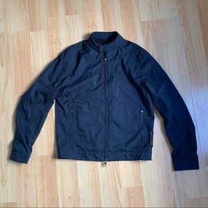 Michael Kors Small Blue Zip Up Jacket Travel Engineered With Pockets Lightweight